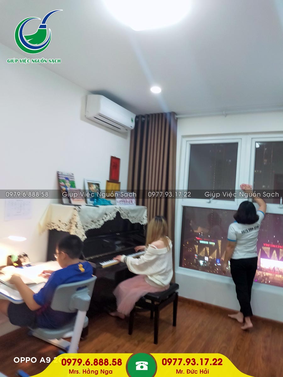 Cung cấp người giúp việc cho khách hàng tại chung cư 727 Tam Trinh